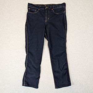 Origin Maine USA Delta 68 Jeans Men's 34X32 Legit Fit Straight D68 Stretch Dark